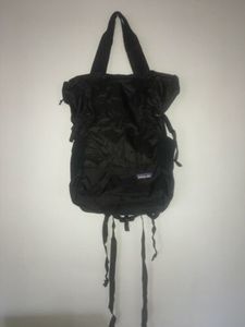 Patagonia Light Travel Tote Pack Black Backpack